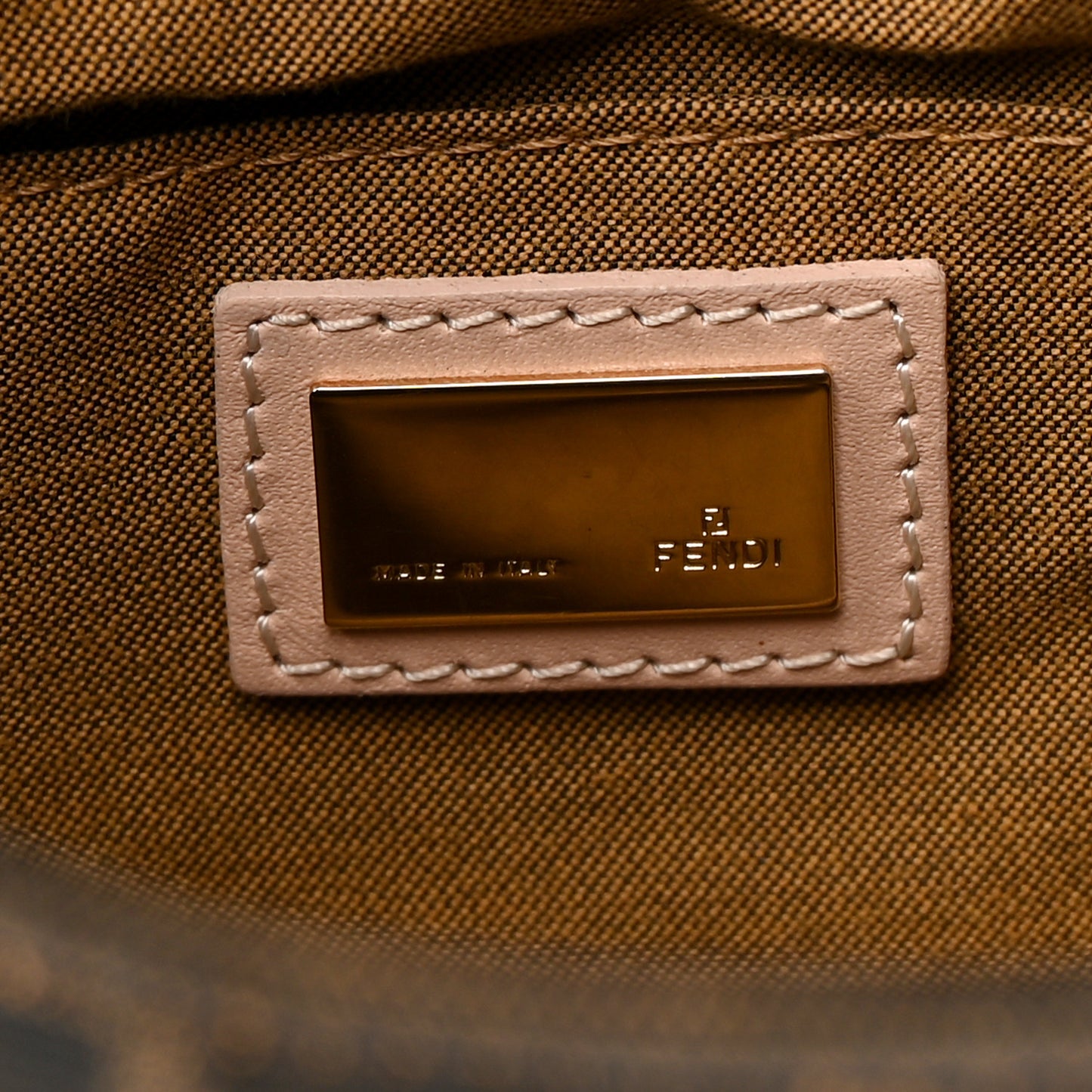 Zucca Cuoio Lucido Small Chef Shoulder Bag Tobacco Bois de Rose