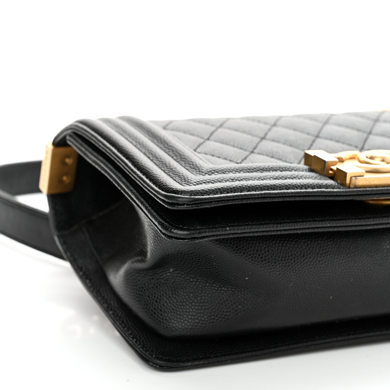 Chanel Caviar Quilted Small Boy Flap Black 9 of 13