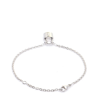 Louis Vuitton Sterling Silver Lockit Bracelet 3 of 8