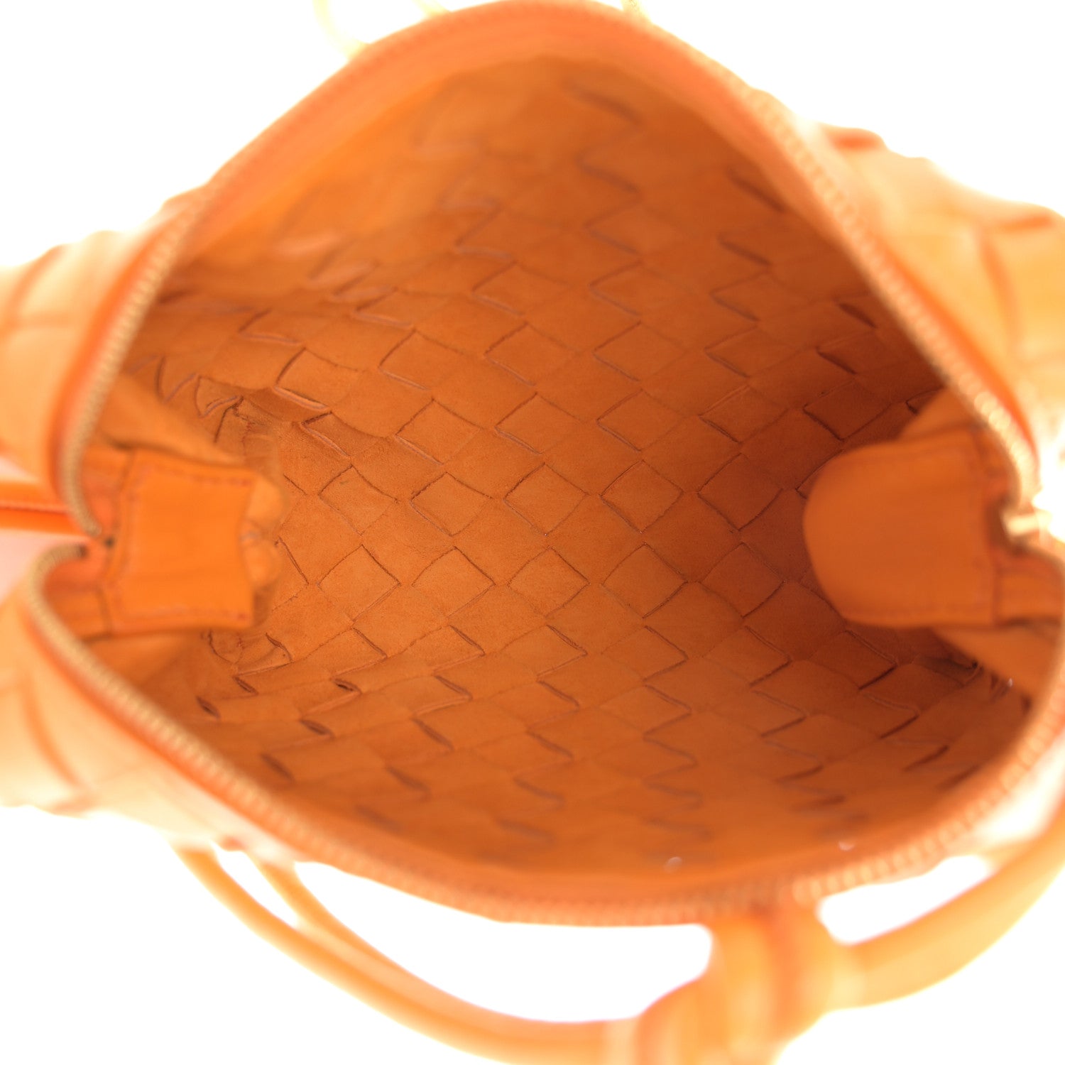 Bottega Veneta Nappa Intrecciato Mini Loop Camera Bag Tangerine 5 of 9