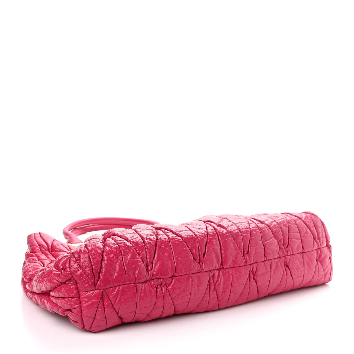Matelasse Shoulder Bag Fuxia