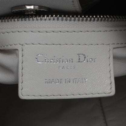 Christian Dior Lambskin Cannage Overstitching Chri Chri Tote White 5 of 7