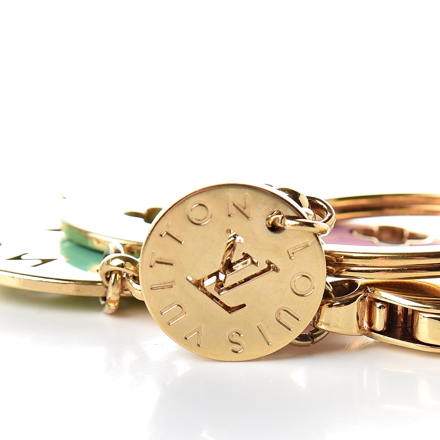 Louis Vuitton Enamel Looping Bag Charm 3 of 4