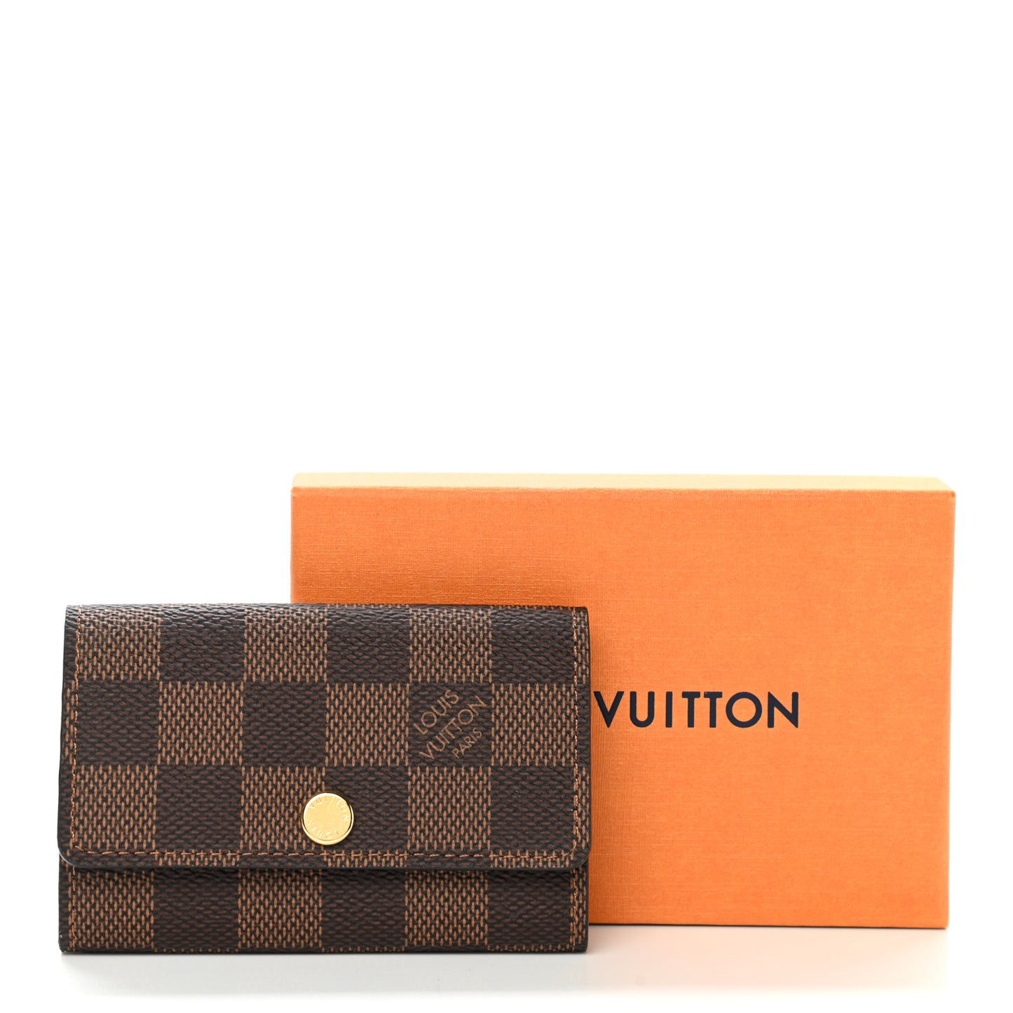 Damier Ebene Multicles 6 Key Holder