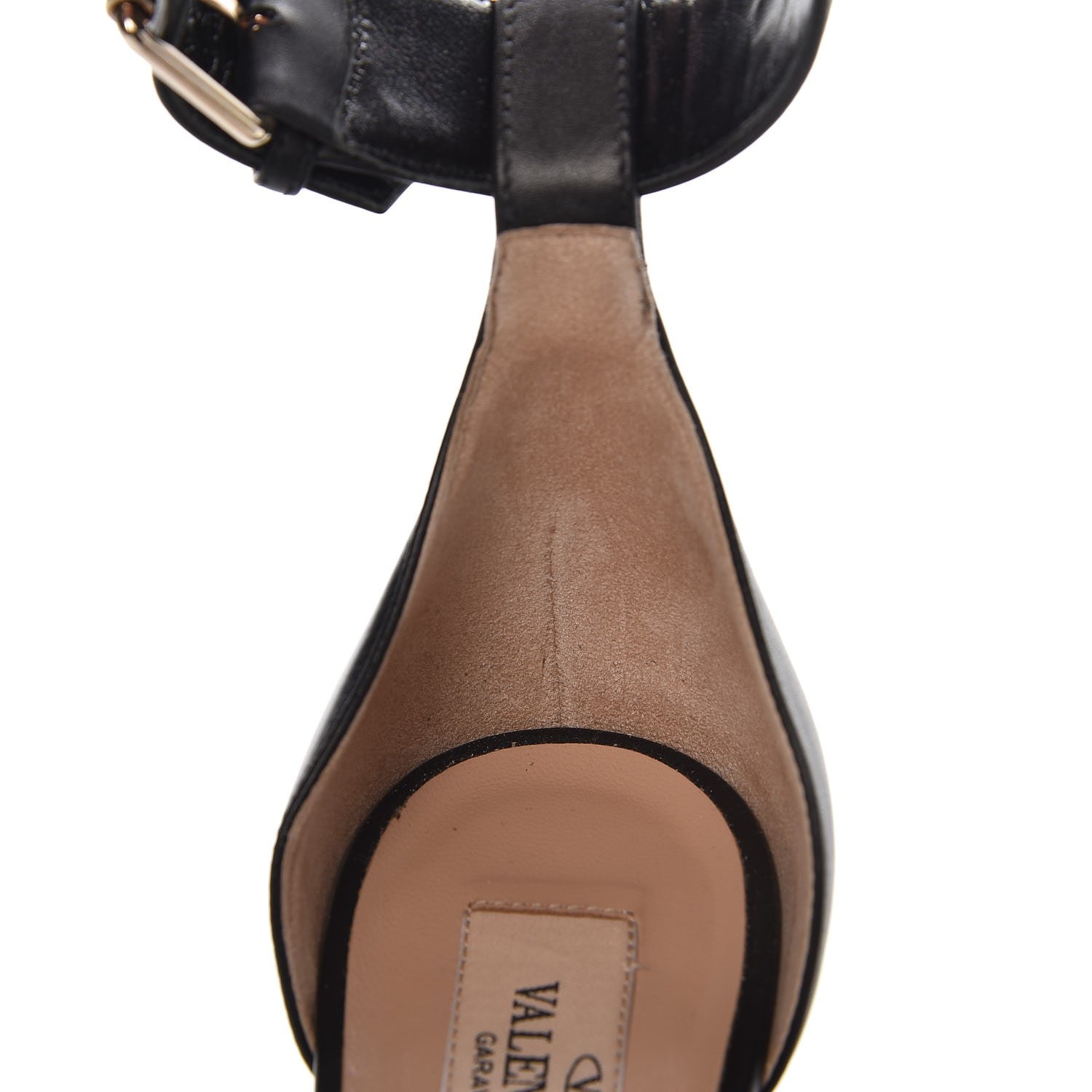 Valentino Garavani Nappa Soul Rockstud 65mm Sandals 35.5 Black 16 of 18