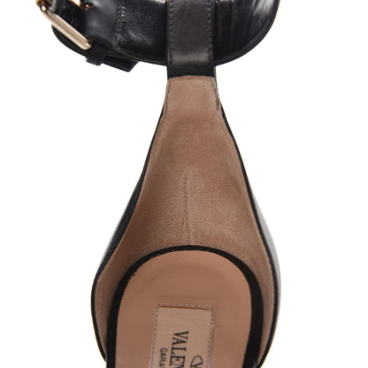 Valentino Garavani Nappa Soul Rockstud 65mm Sandals 35.5 Black 16 of 18
