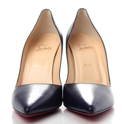 Christian Louboutin Kid Apostrophy 100 Pumps 40.5 Eclipse 3 of 10