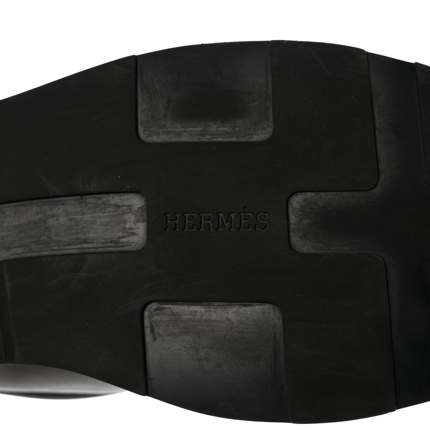 Hermes Calfskin Mens Miles Sneakers 42.5 Black 7 of 10