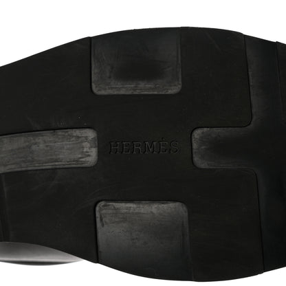 Hermes Calfskin Mens Miles Sneakers 42.5 Black 7 of 10