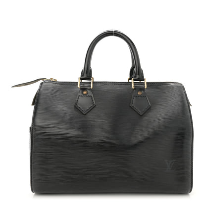 Louis Vuitton Epi Speedy 25 Black 1 of 17