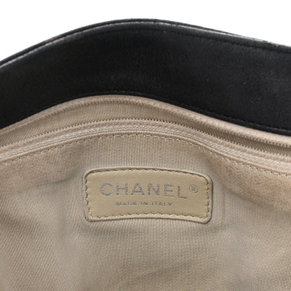 Chanel Washed Lambskin Quilted Maxi Chain Around Flap Black 7 of 16