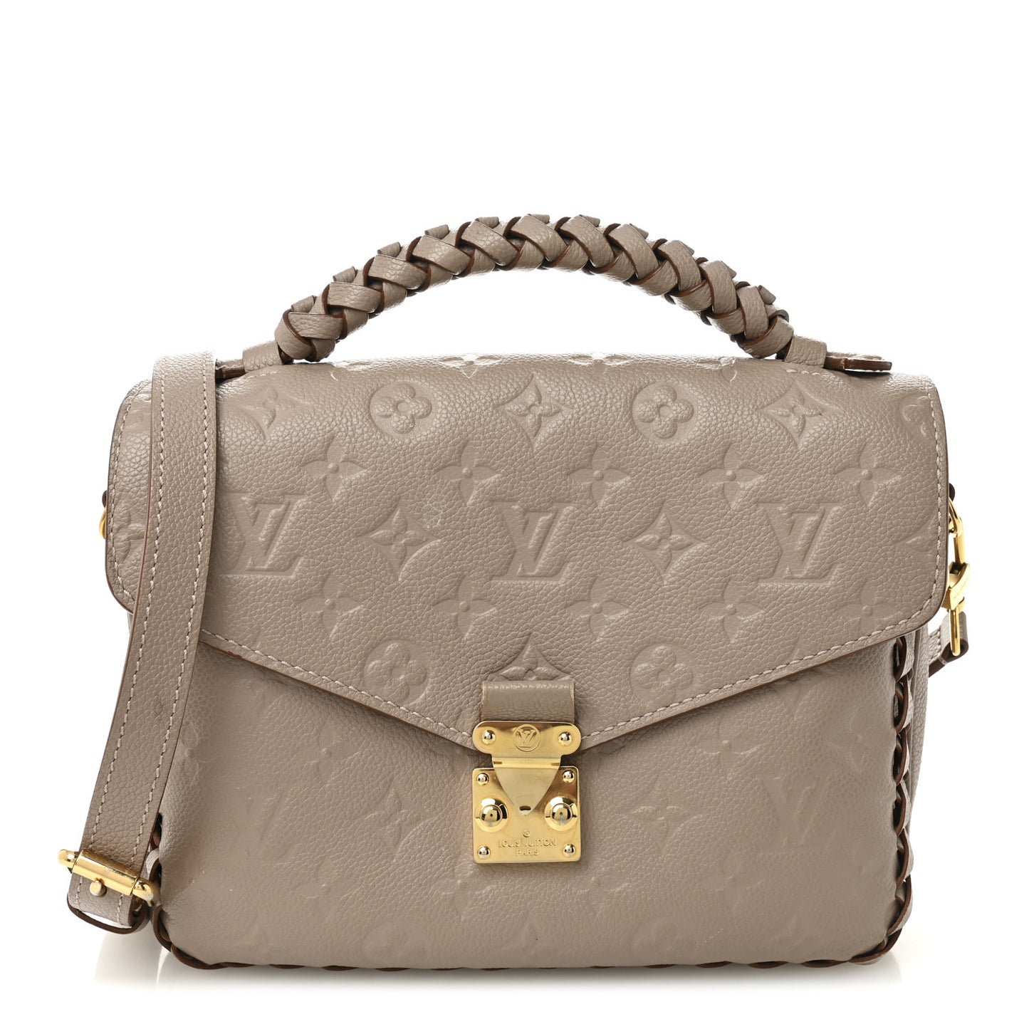 Empreinte Braided Pochette Metis Vison