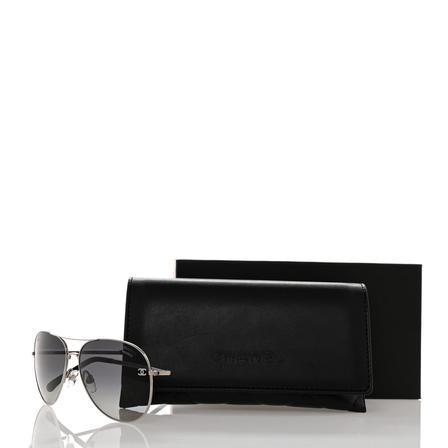 Aviator CC Sunglasses 4189-T-Q Silver
