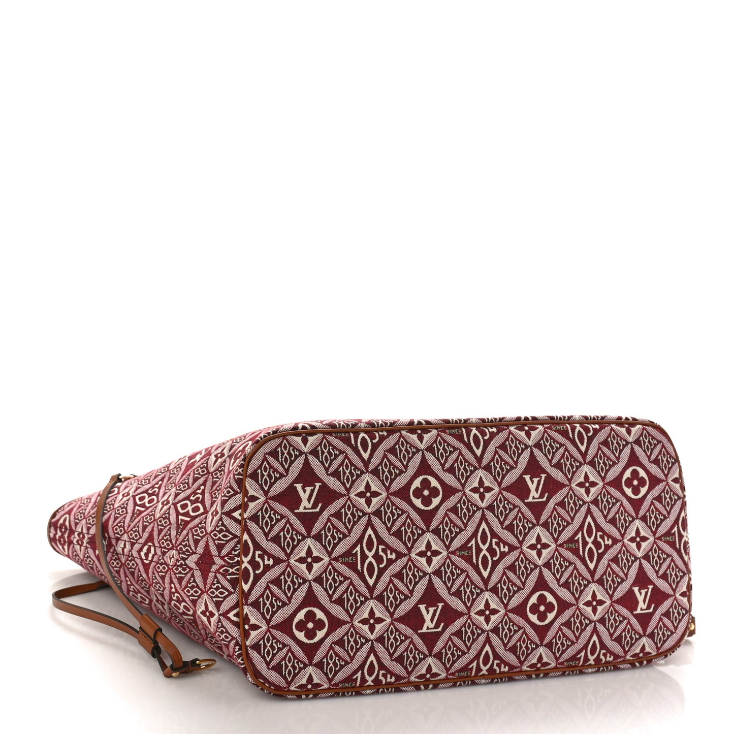 Jacquard Since 1854 Neverfull MM Bordeaux