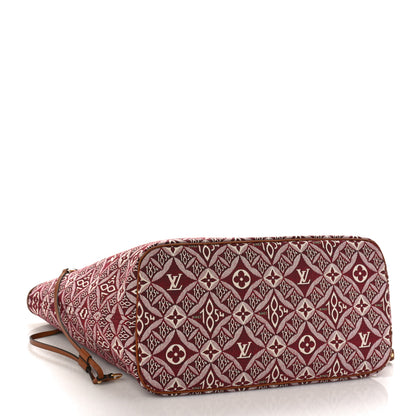 Louis Vuitton Jacquard Since 1854 Neverfull MM Bordeaux 5 of 9