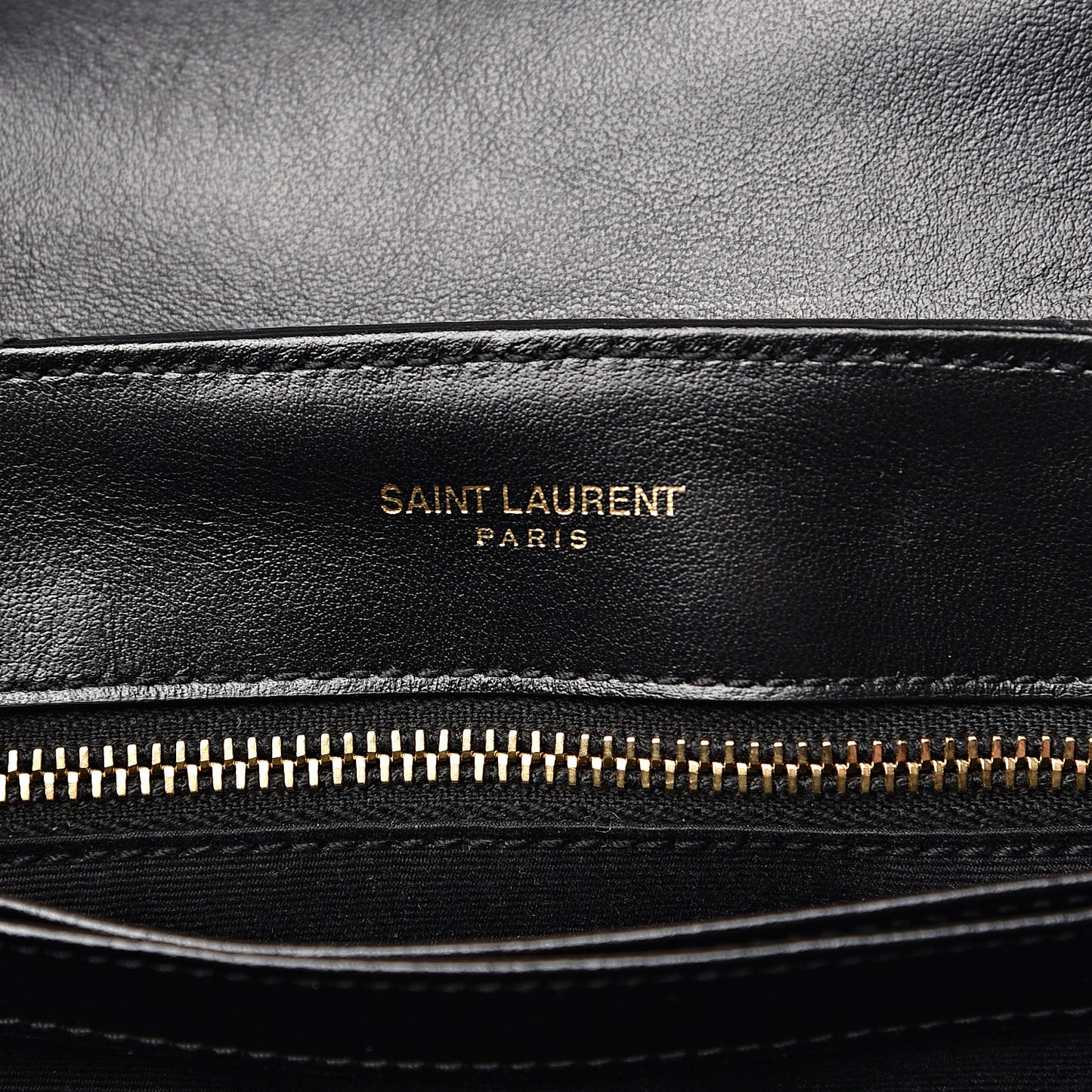 Calfskin Y Quilted Monogram Toy Loulou Crossbody Bag Black