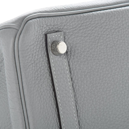 Hermes Togo Birkin 30 Bleu Glacier 6 of 38