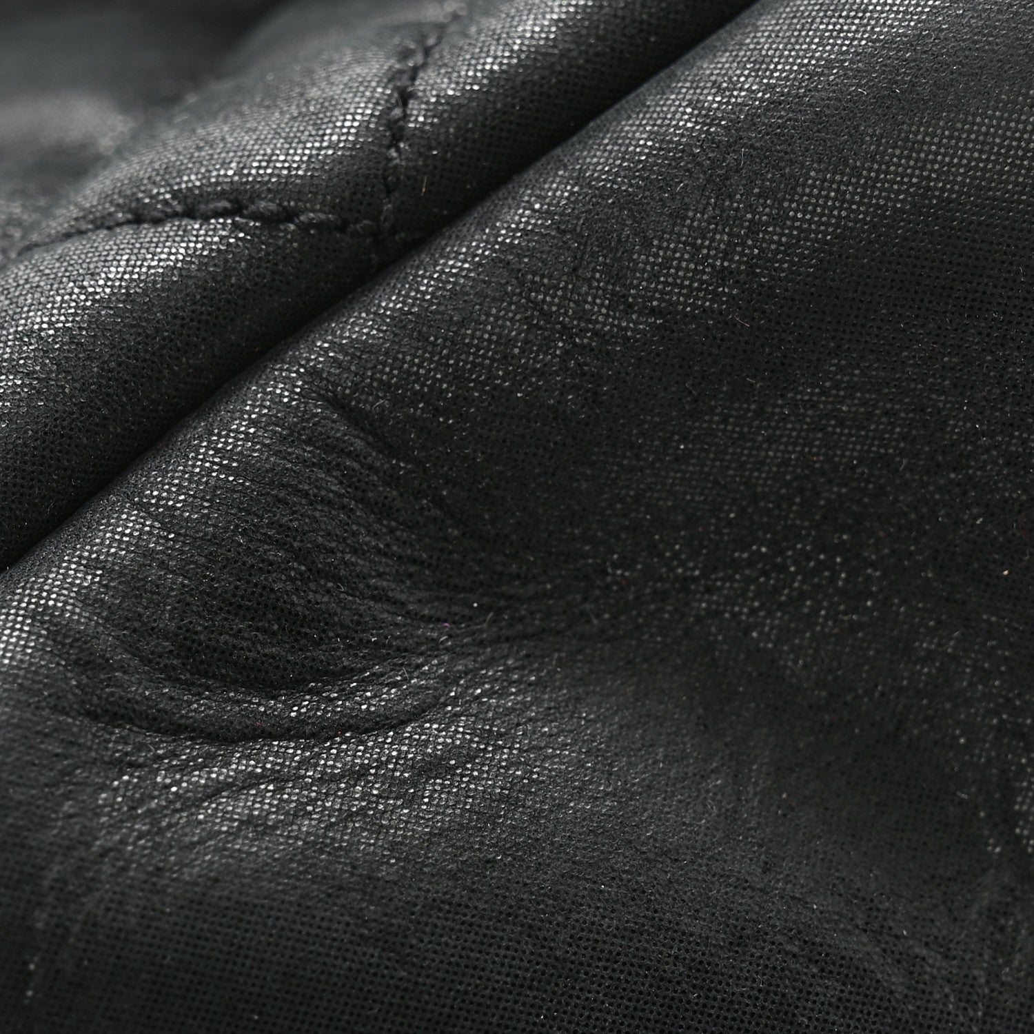 Saint Laurent Calfskin Mixed Matelasse Triquilt Small Monogram Satchel Black 13 of 14