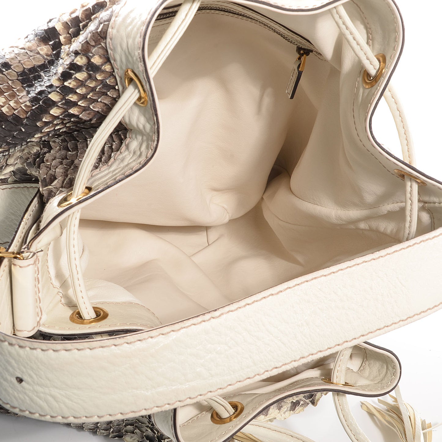 Python Medium Interlocking Icon Tote