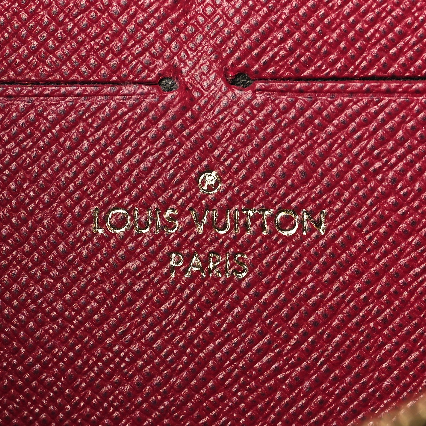 Monogram Clemence Wallet Fuchsia