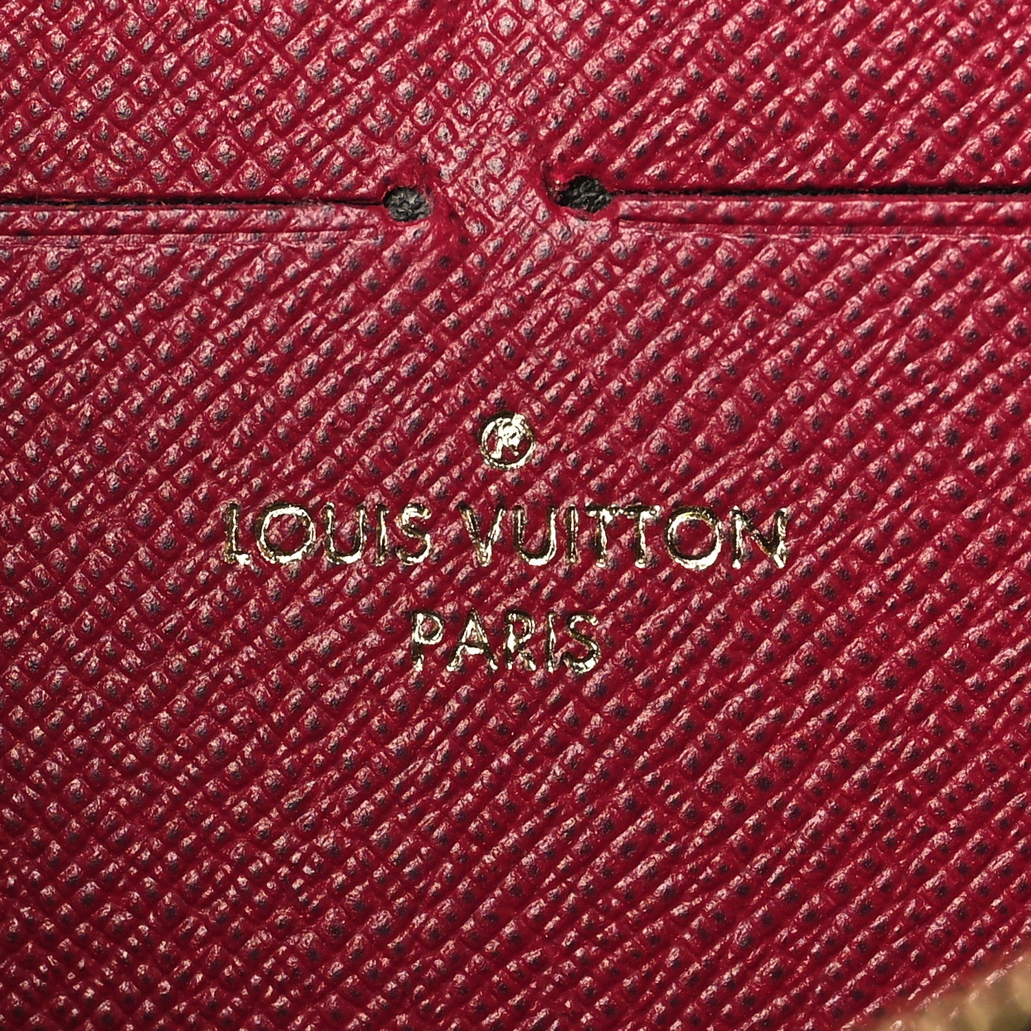 Louis Vuitton Monogram Clemence Wallet Fuchsia 6 of 7