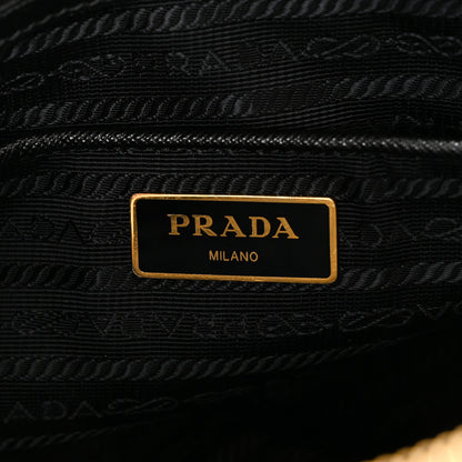 Prada Tessuto Nylon Saffiano Small Tote Black 6 of 9