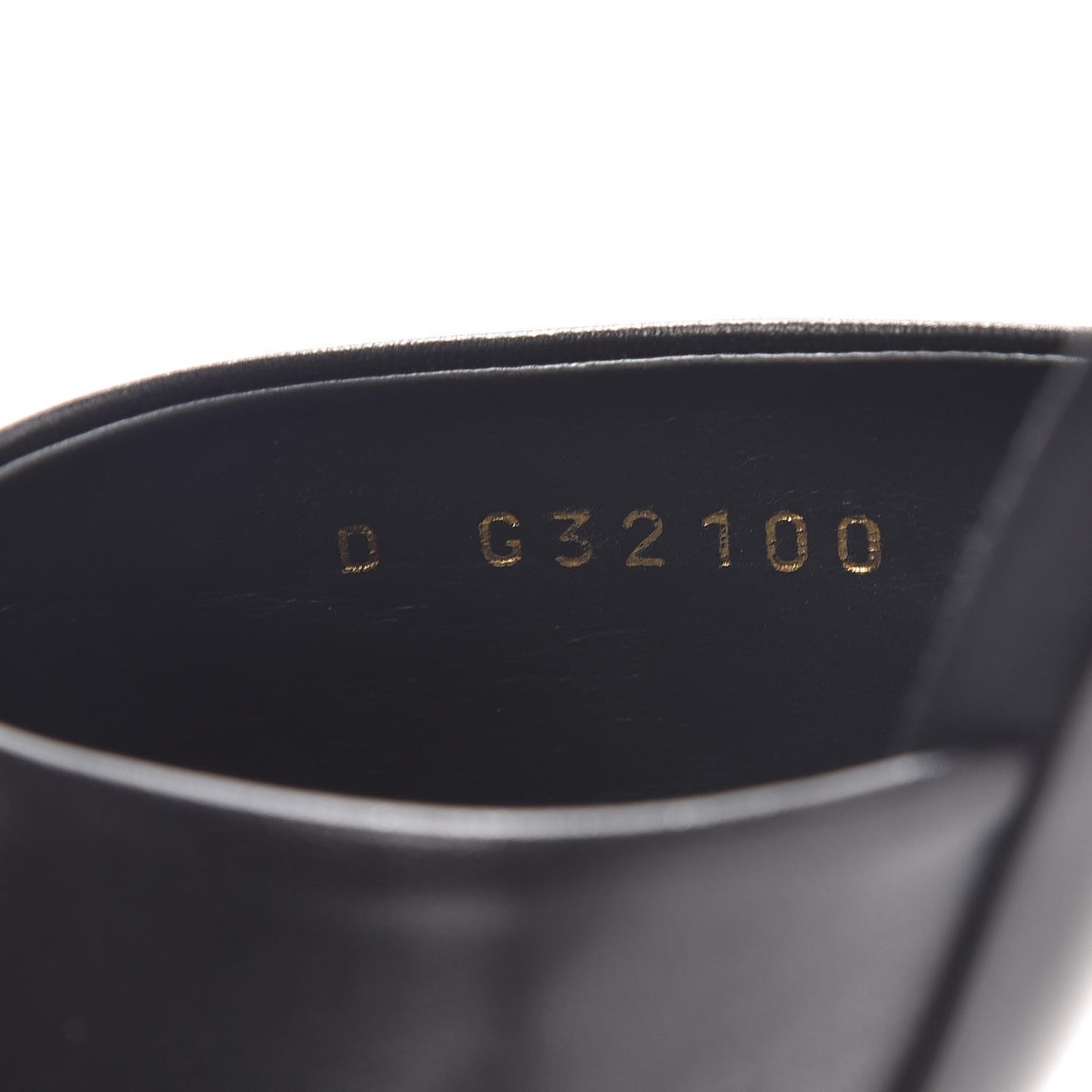 Goatskin Grosgrain Cap Toe Pearl Mule 36.5 Black