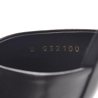 Chanel Goatskin Grosgrain Cap Toe Pearl Mule 36.5 Black 8 of 9