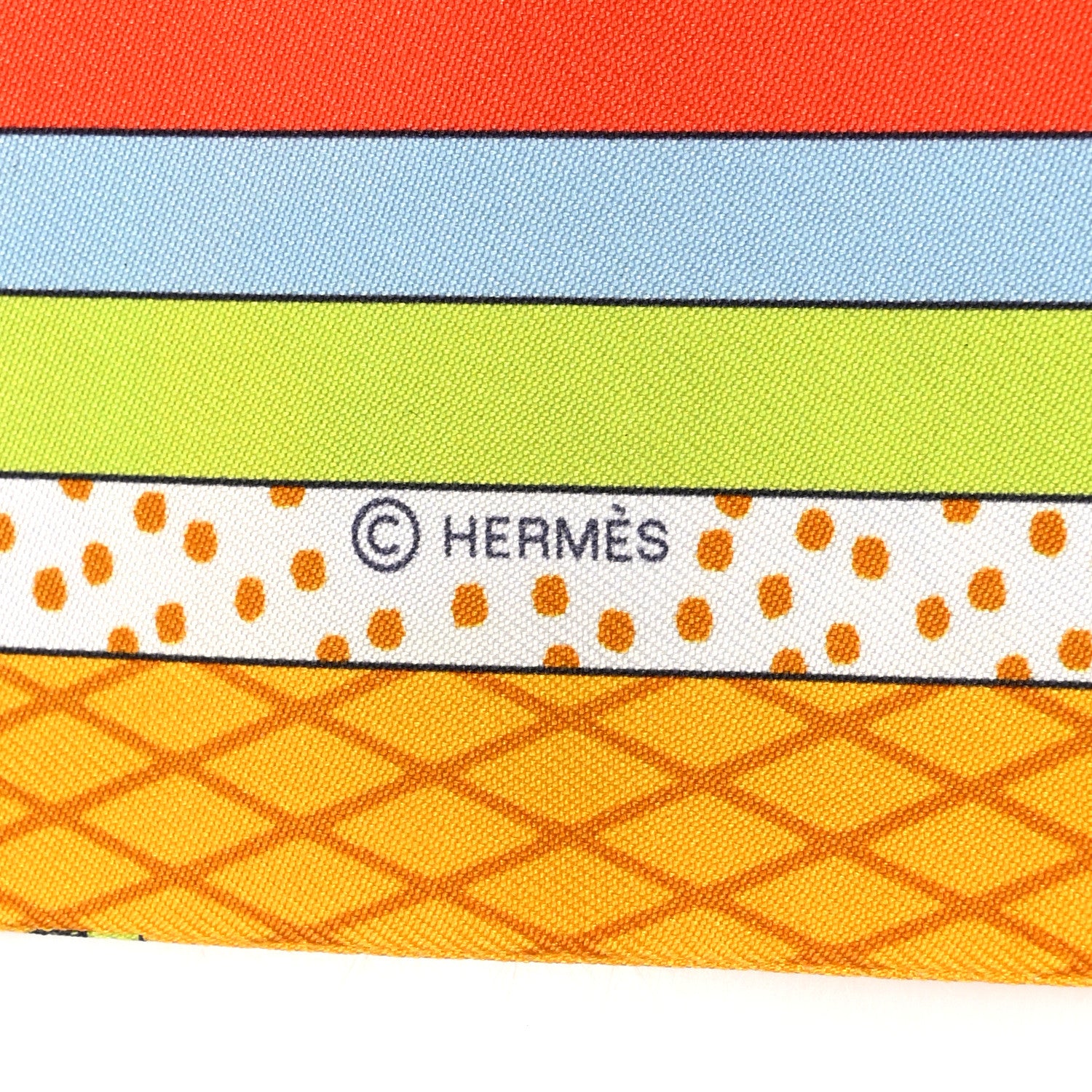 Hermes Silk Twilly Grand Theatre Nouveau Soleil 3 of 4