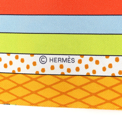 Hermes Silk Twilly Grand Theatre Nouveau Soleil 3 of 4