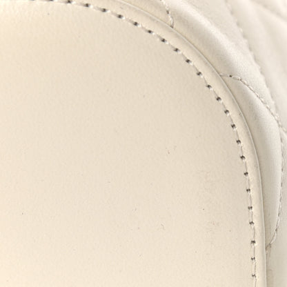 Chanel Lambskin Quilted Trendy Vanity Case White 10 of 14