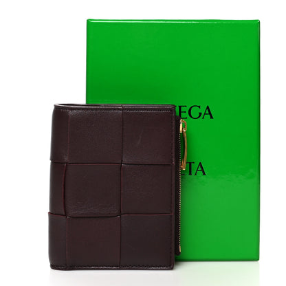 Bottega Veneta Nappa Maxi Intrecciato Card Holder Grape 9 of 9