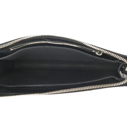Fendi Calfskin Faces Slim Clutch Black Multicolor 5 of 9