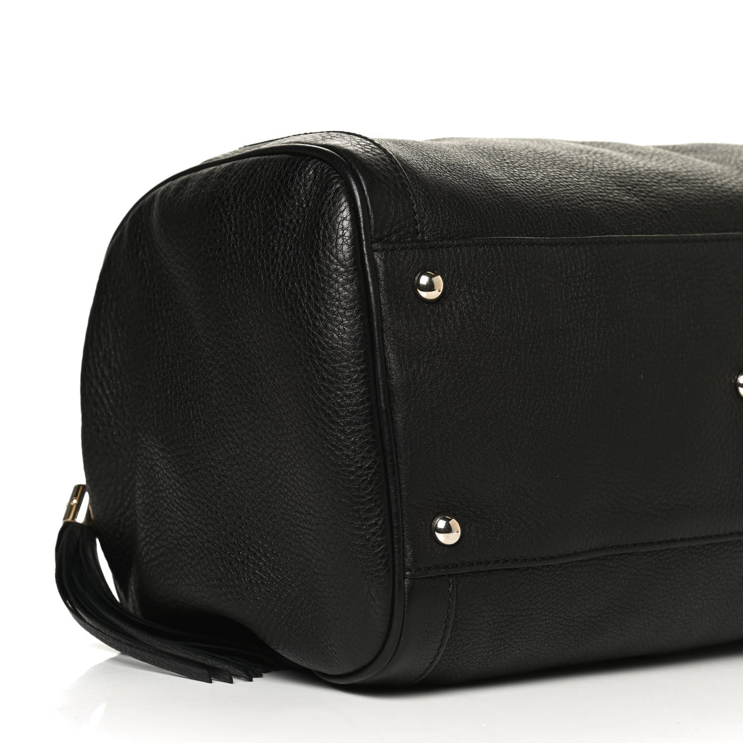 Gucci Pebbled Calfskin Medium Soho Boston Black 10 of 14