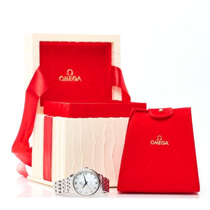 Omega Stainless Steel Mother of Pearl 32mm De Ville Prestige Co-Axial Automatic Watch 424.10.33.20.05.001 5 of 5
