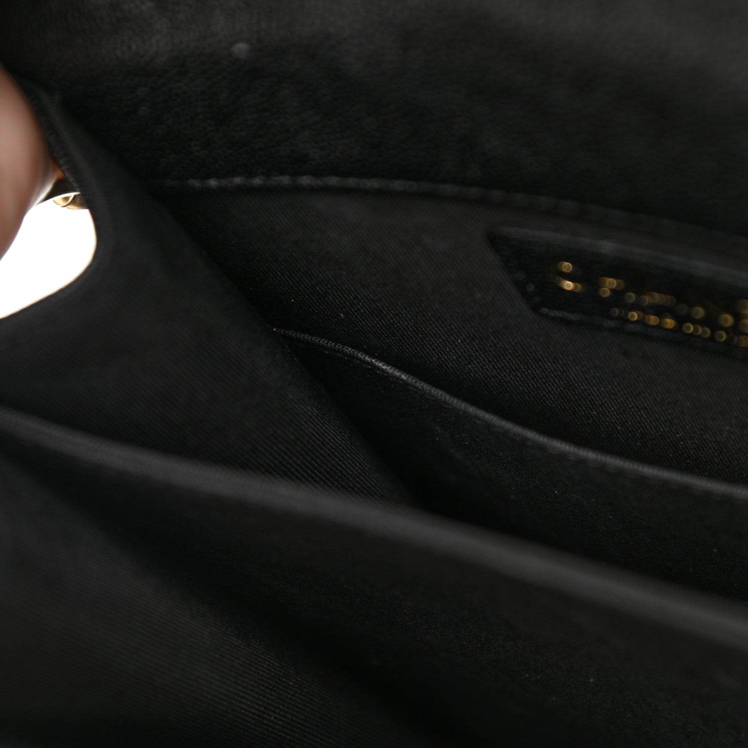 Chanel Caviar Quilted North South Boy Flap Black 11 of 13