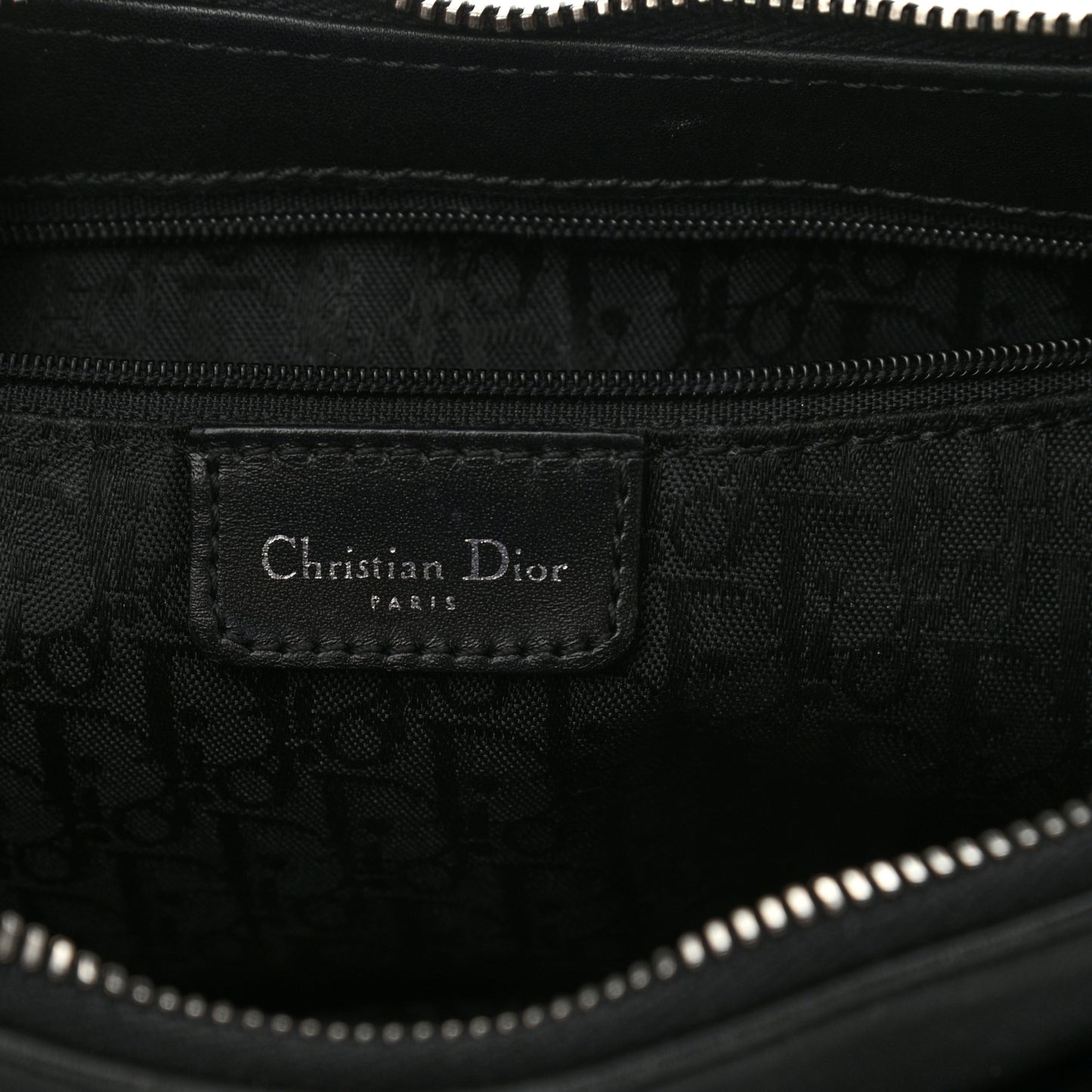 Calfskin Shoulder Bag Black