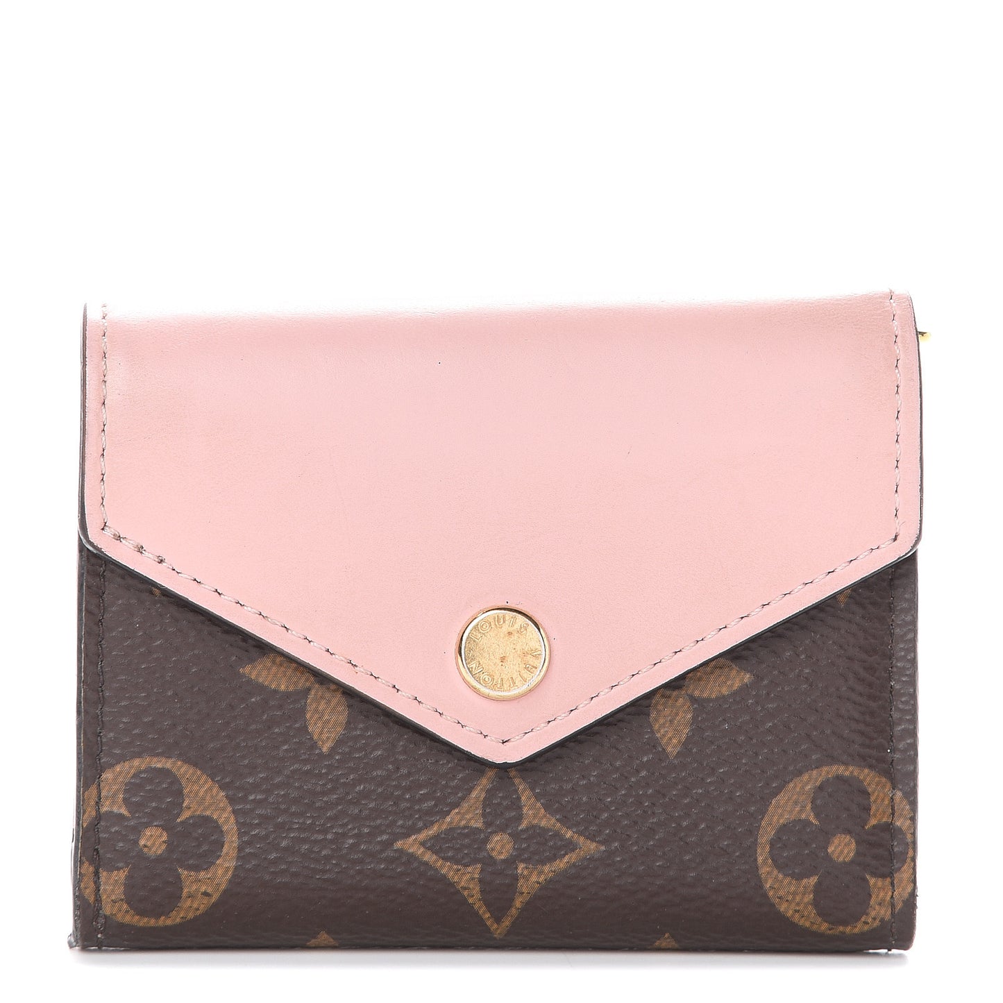 Monogram Zoe Wallet Rose Ballerine