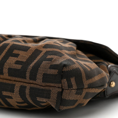 Fendi Zucca Small Chef Shoulder Bag Tobacco 10 of 10