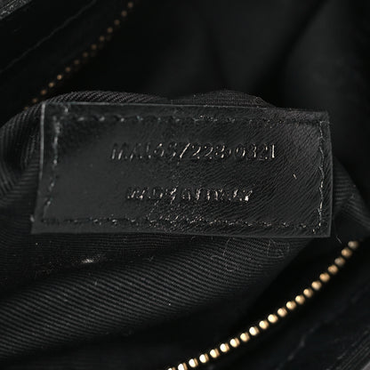 Saint Laurent Smooth Calfskin Le 5 A 7 Hobo Black 7 of 9