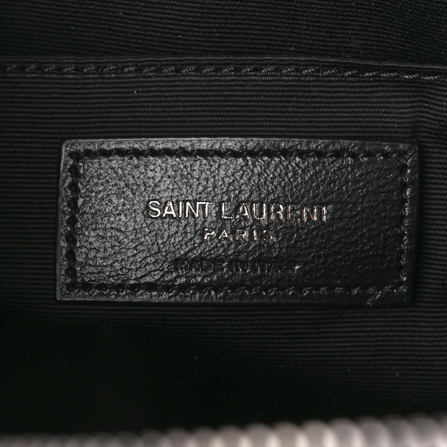 Calfskin Matelasse Monogram Lou Camera Bag Black