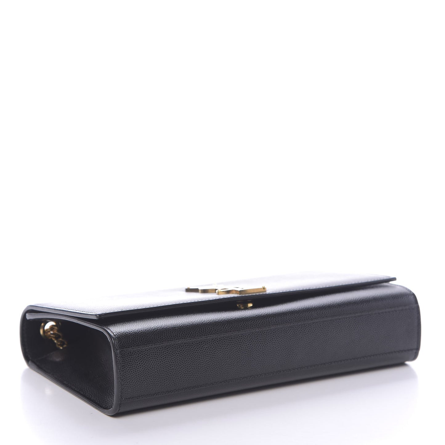 Grain De Poudre Medium Classic Monogram Kate Satchel Black