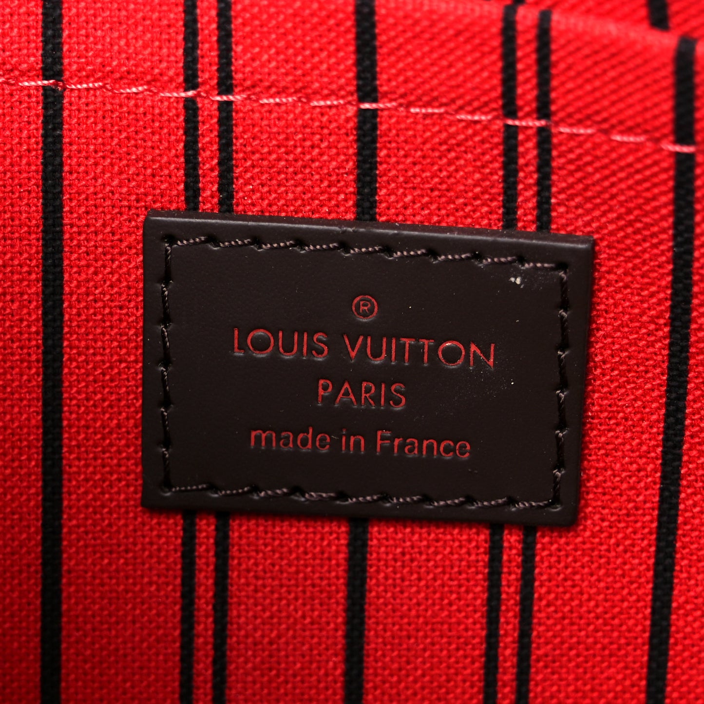 Damier Ebene Neverfull MM GM Pochette