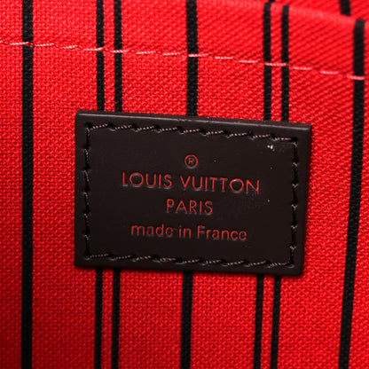 Louis Vuitton Damier Ebene Neverfull MM GM Pochette 6 of 8