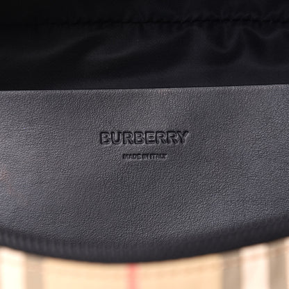 Burberry Nylon Vintage Check Sonny Bum Bag Archive Beige Black 6 of 11