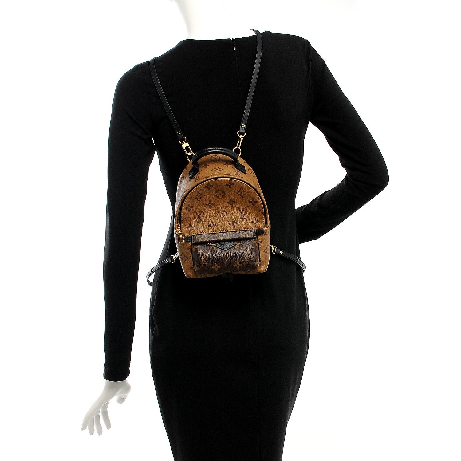 Louis Vuitton Reverse Monogram Palm Springs Backpack Mini 2 of 8