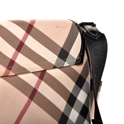Burberry Nova Check Diaper Messenger Bag 13 of 13