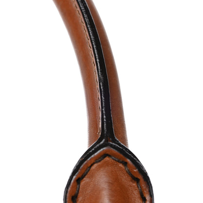 Burberry Bridle Calfskin House Check Small Orchard Bowling Bag Deep Claret 32 of 34