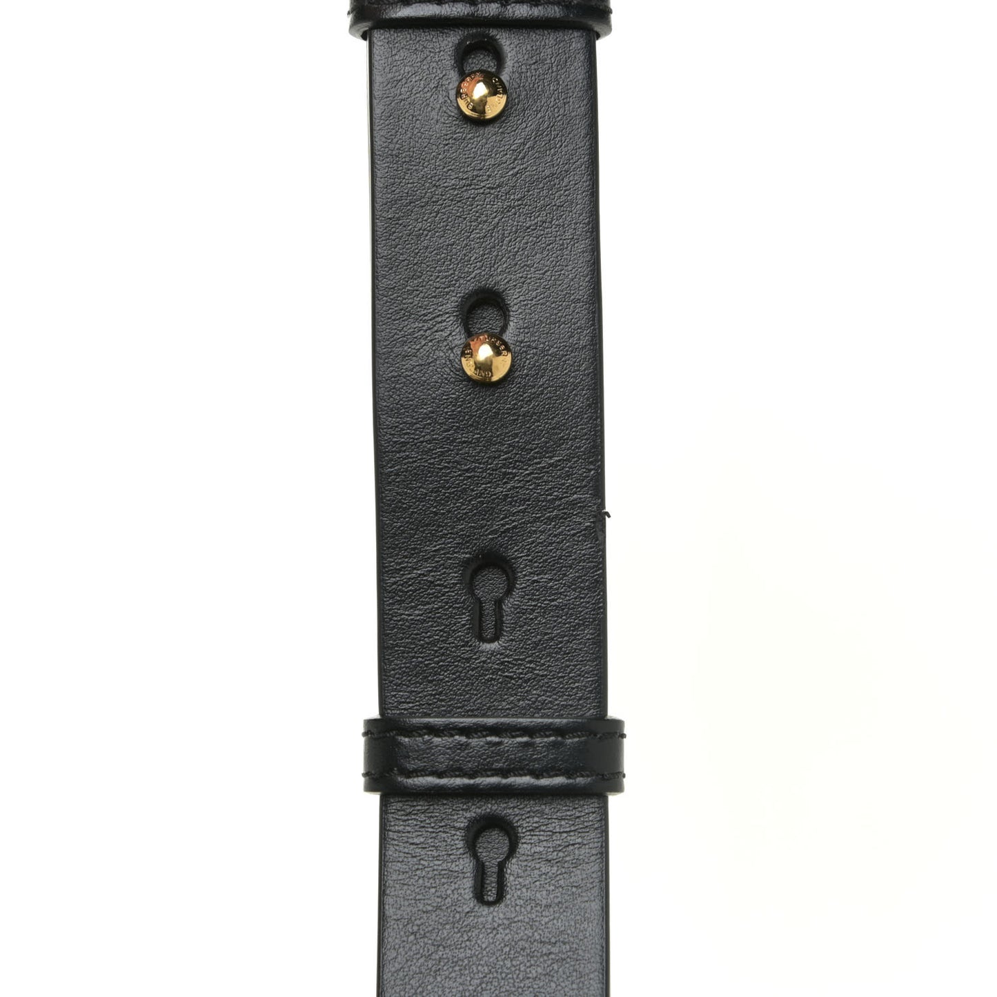 Soft Grain Calfskin Small Belt Bag Black Tan