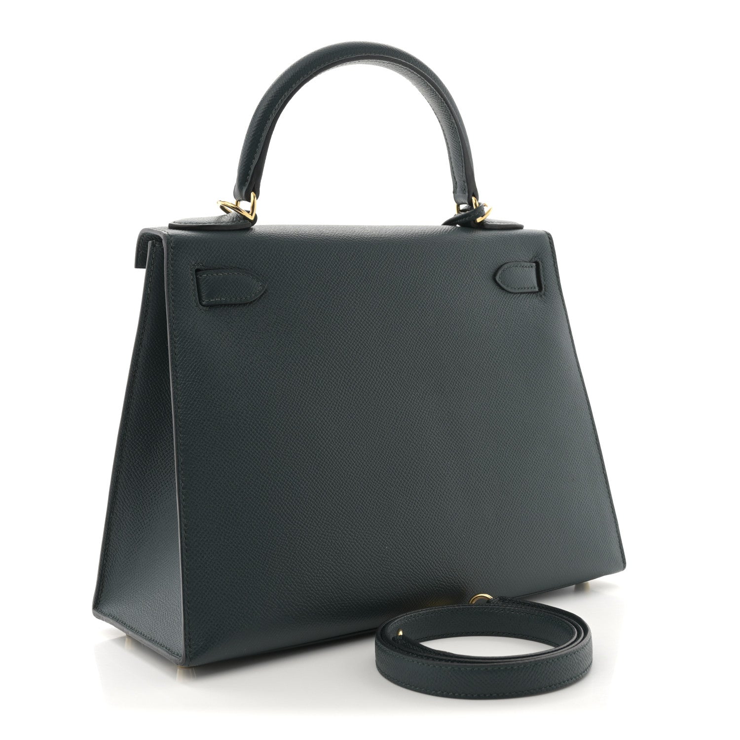 Hermes Epsom Kelly Sellier 28 Vert Cypress 3 of 10
